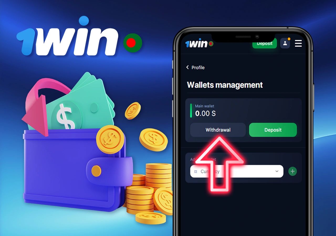 Description of the process of withdrawal of won money